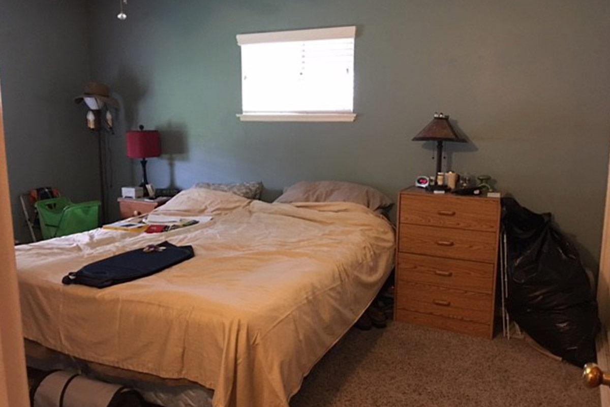 Drake Real Estate Before and After Bedroom Example