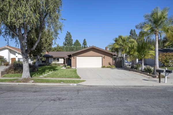 Fullerton Single Level Cul-De-Sac Home – 707 San Ramon Drive, Fullerton, CA 92835 - Front House - Street View
