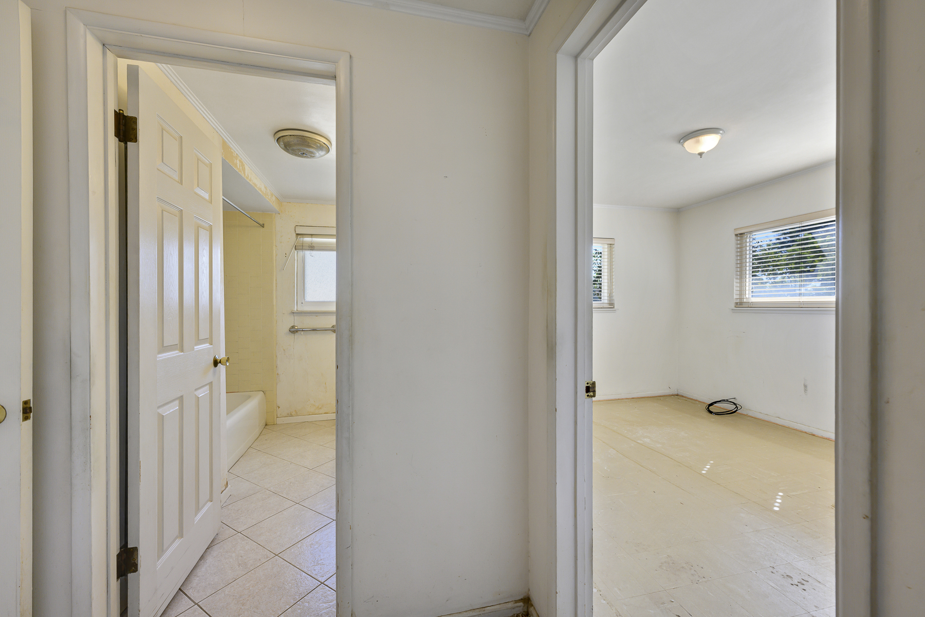 1337 Sheppard Drive, Fullerton, CA 92831 hallway view of bathroom and bedroom