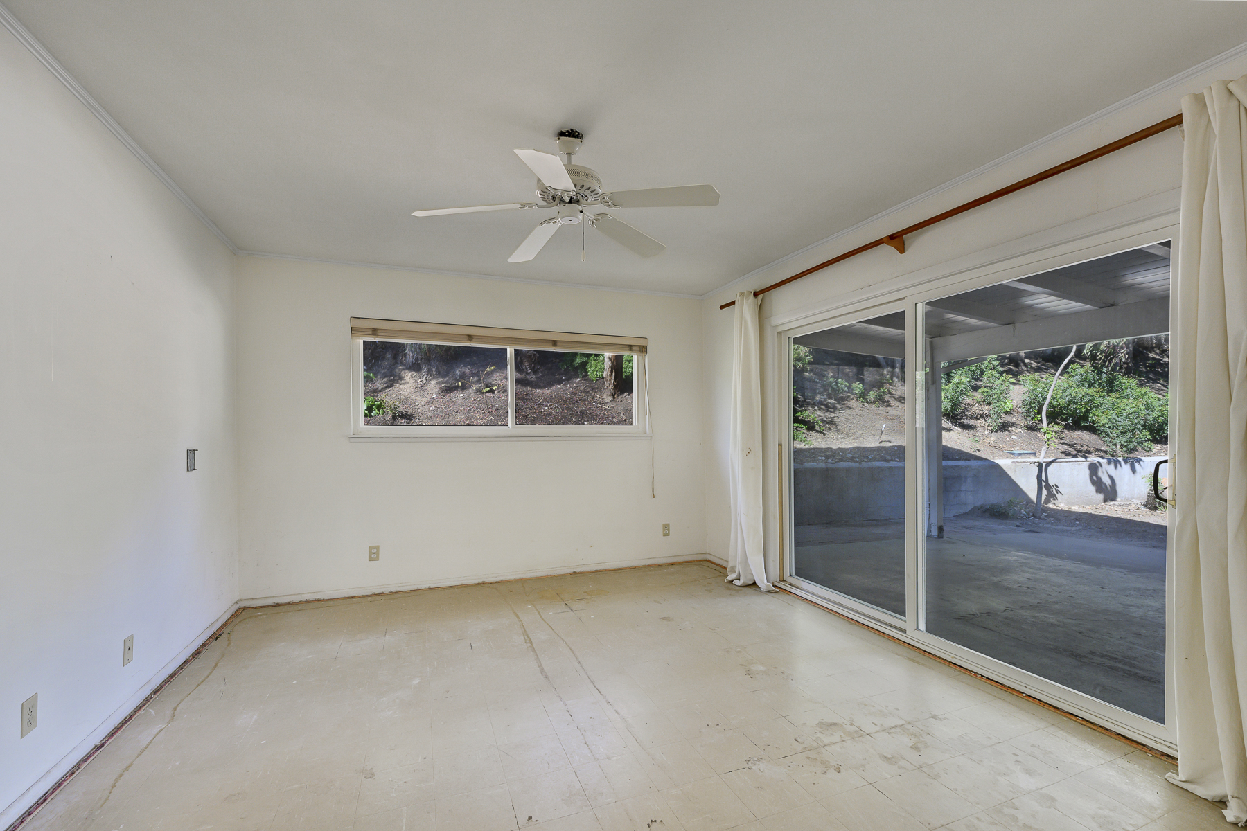 1337 Sheppard Drive, Fullerton, CA 92831 bedroom with sliding glass doors