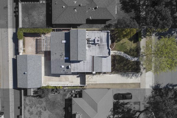 1229 Grove Place Fullerton CA 92831: Aerial view of property