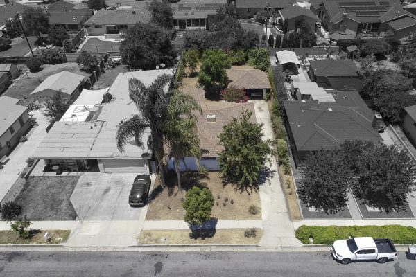 319 E. Francis Ave, La Habra, CA 90631 - Top View - Home - Grayed Out Neighbors