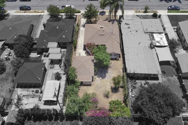 319 E. Francis Ave, La Habra, CA 90631 - Top View - Rear Facing Home 2 - Grayed Out Neighbors
