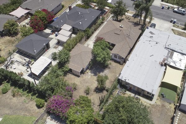 319 E. Francis Ave, La Habra, CA 90631 - Top View - Rear Facing Angled Home