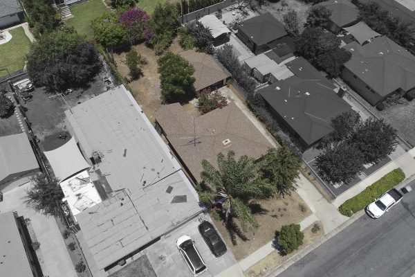 319 E. Francis Ave, La Habra, CA 90631 - Top View Angled - Front Grayed Out Neighbors