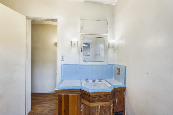 319 E. Francis Ave, La Habra, CA 90631: Bathroom sink and mirror.