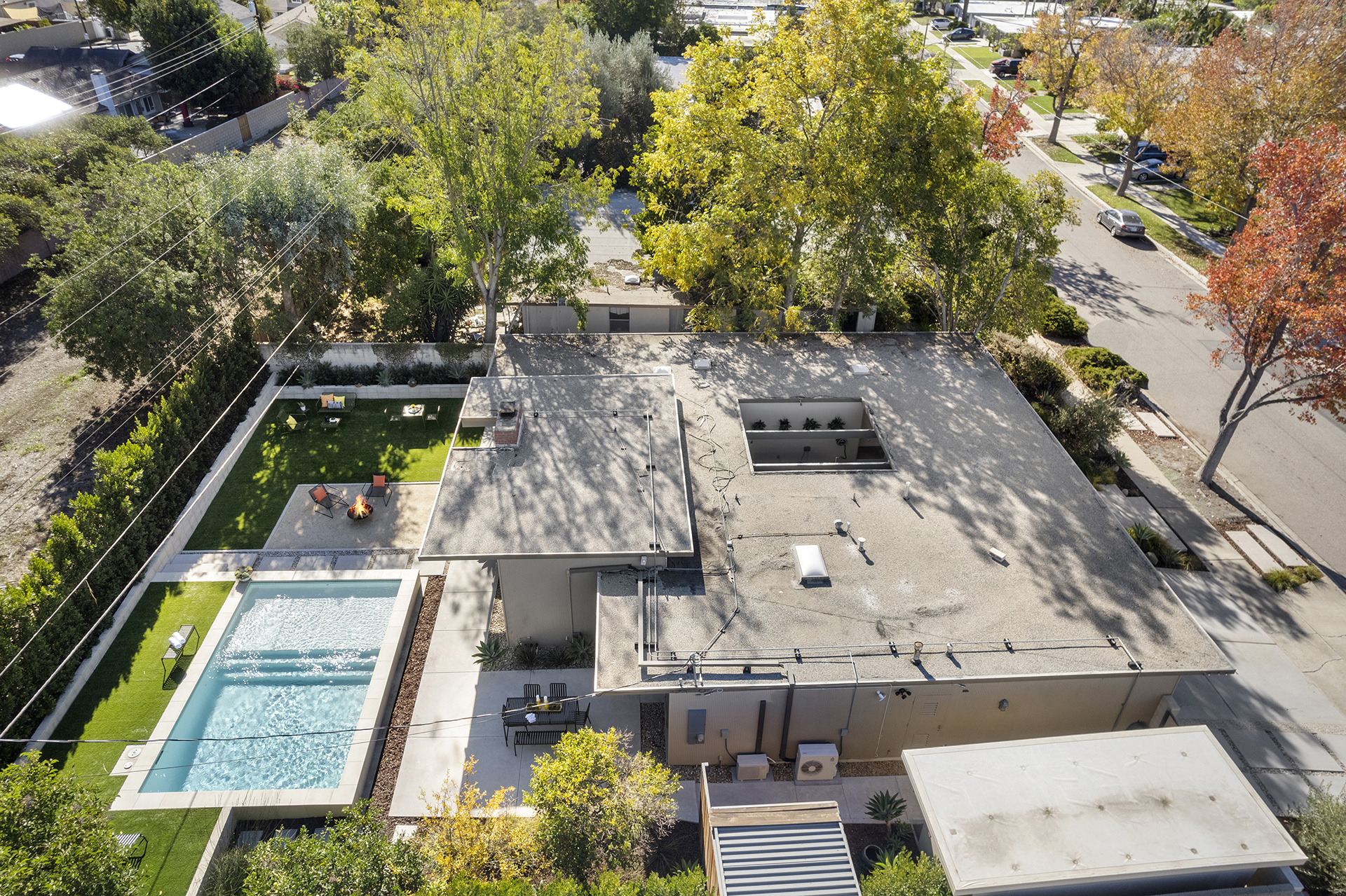 805 S. Oakwood Street, Orange, CA 92869 - Top View of Property