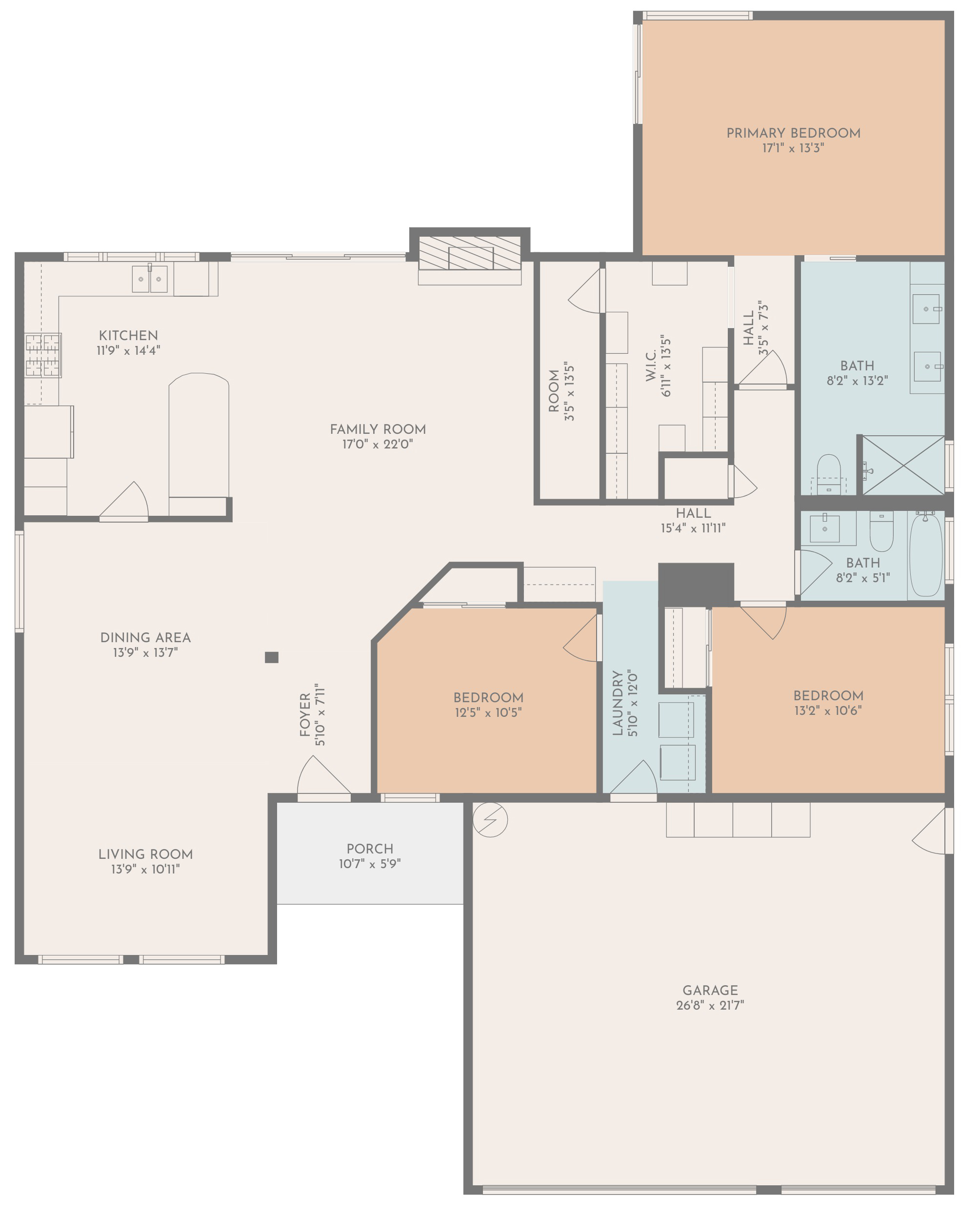 231 E. Country Hills Dr-Floor Plan