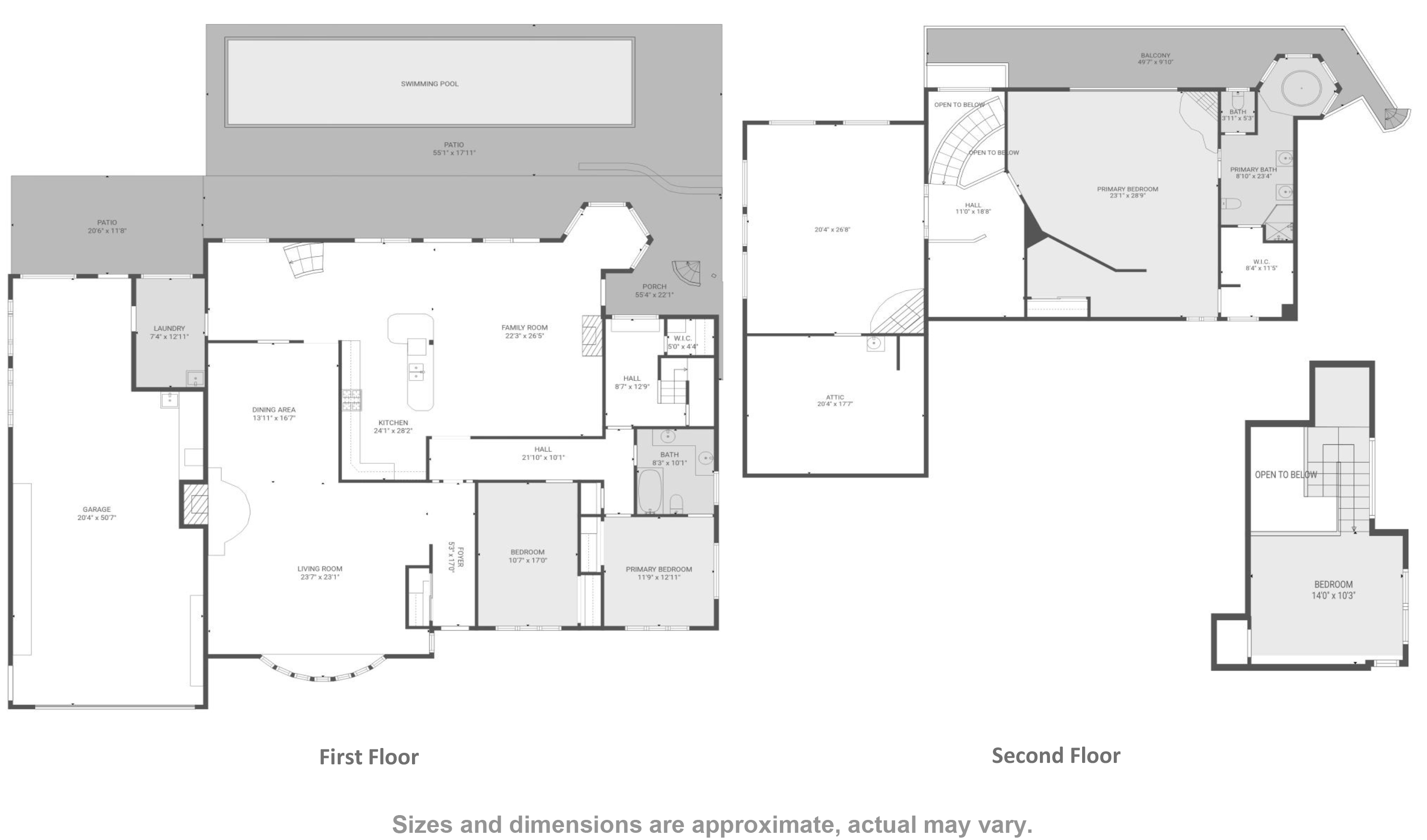 755 E Sunny Hills-2D Floor Plan
