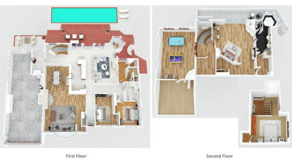 755 E Sunny Hills-3D Floor Plan