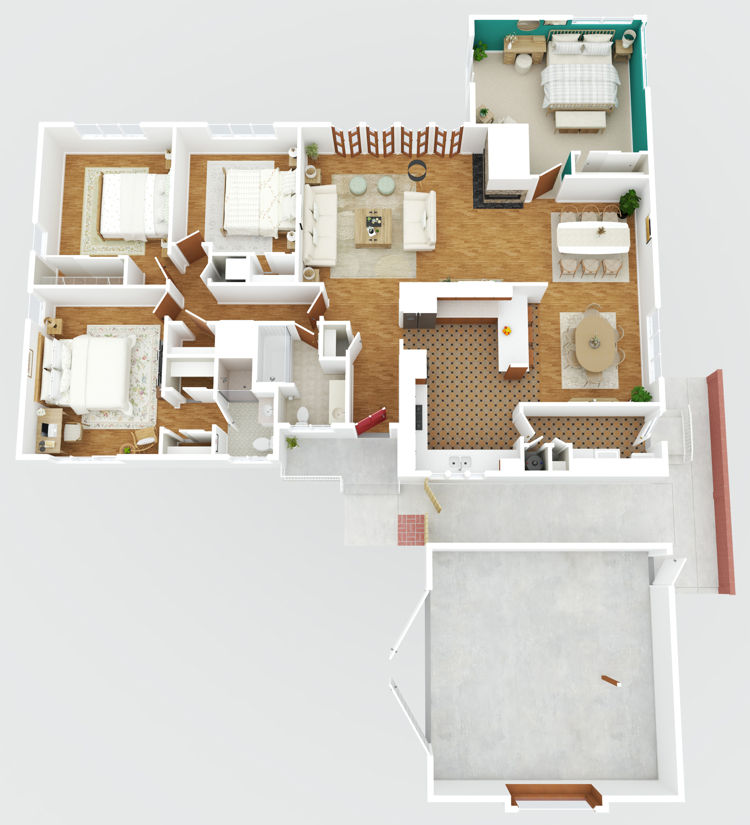 1018 Stanford-Floor Plan-2