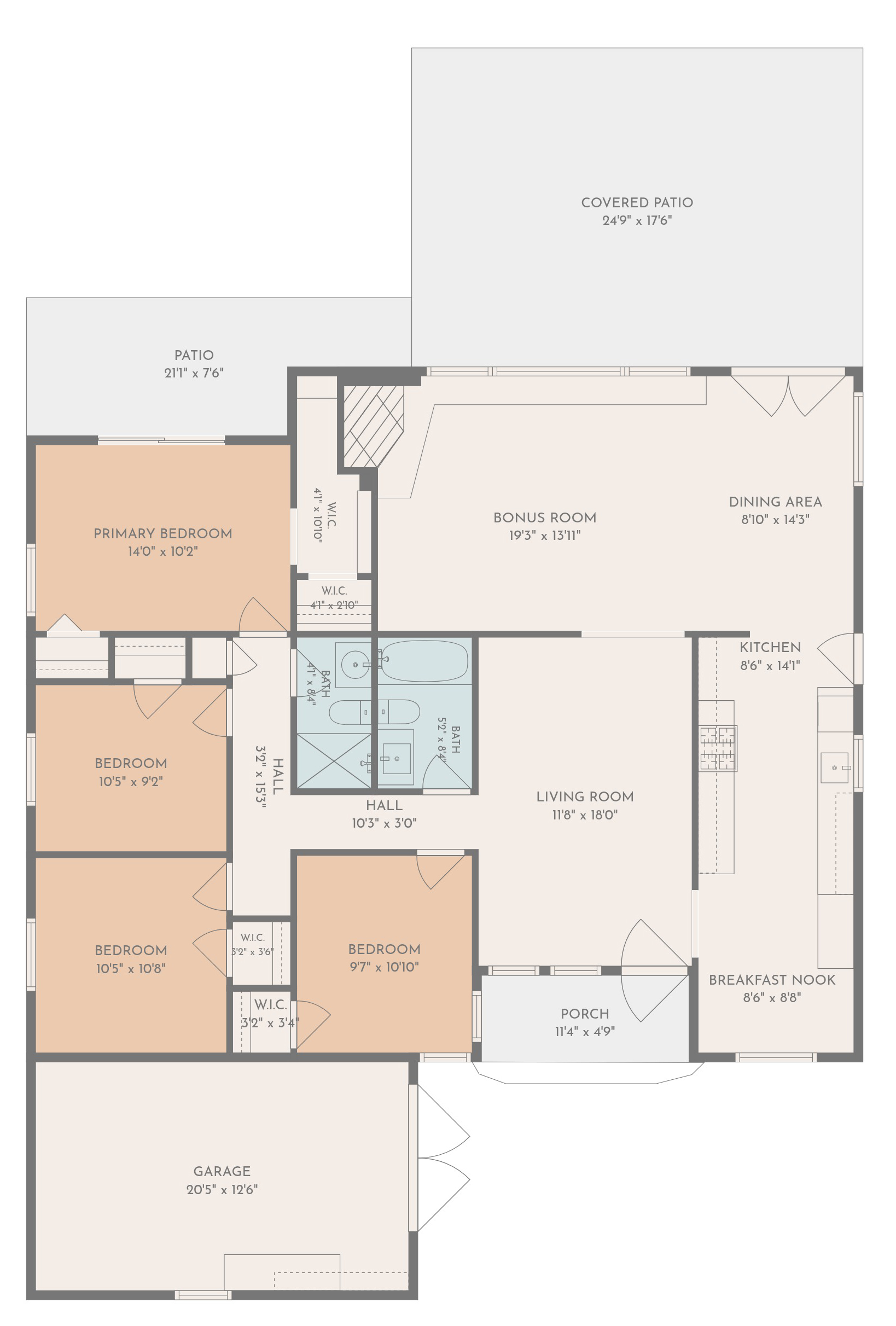 618 S Pine Dr-Floor Plan